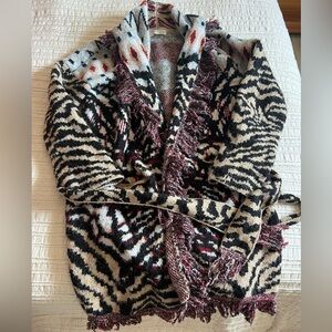 Anthropologie tie sweater